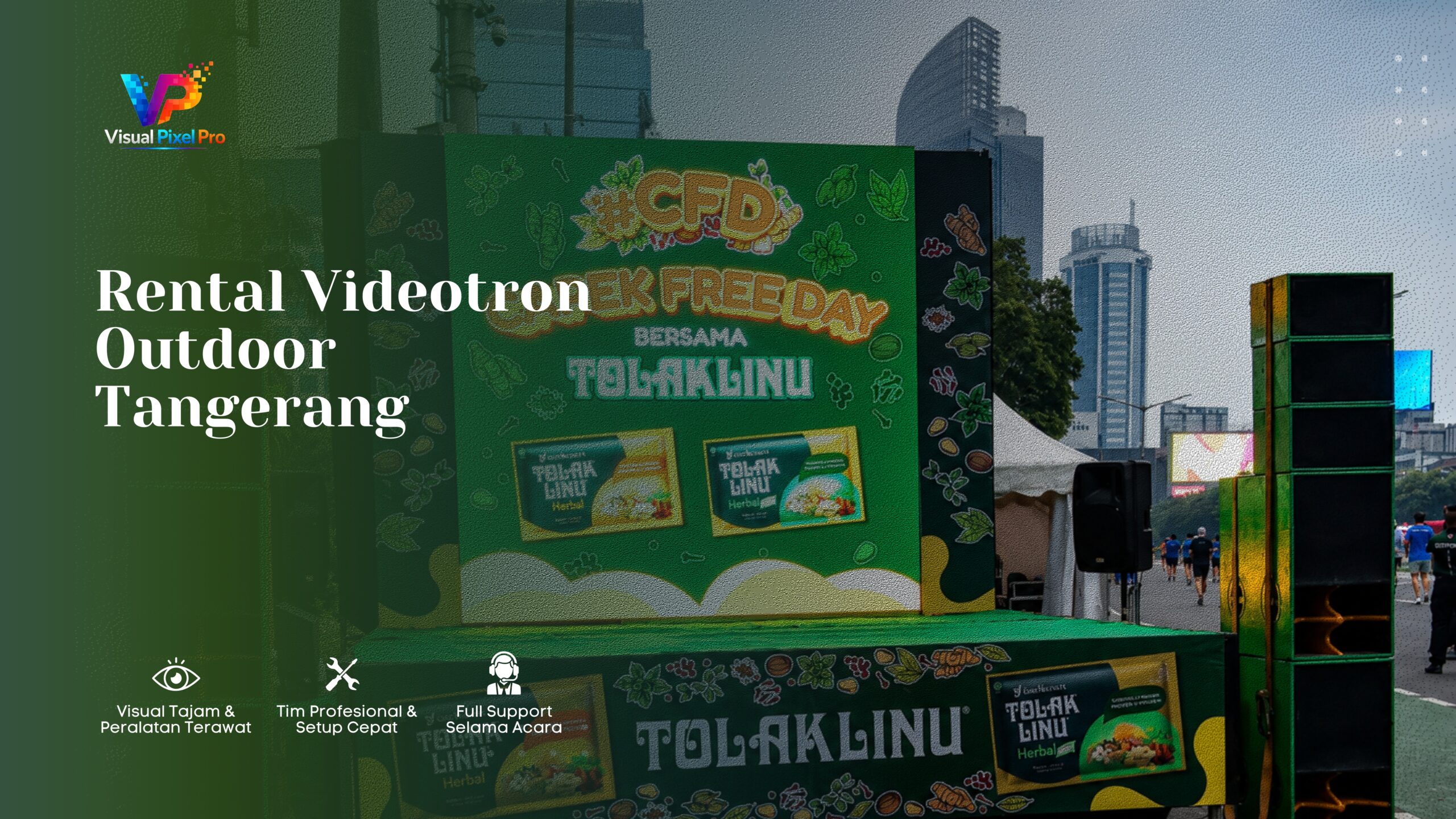 Rental Videotron Outdoor Tangerang untuk Event