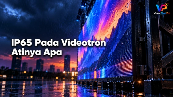 IP65 pada videotron artinya apa