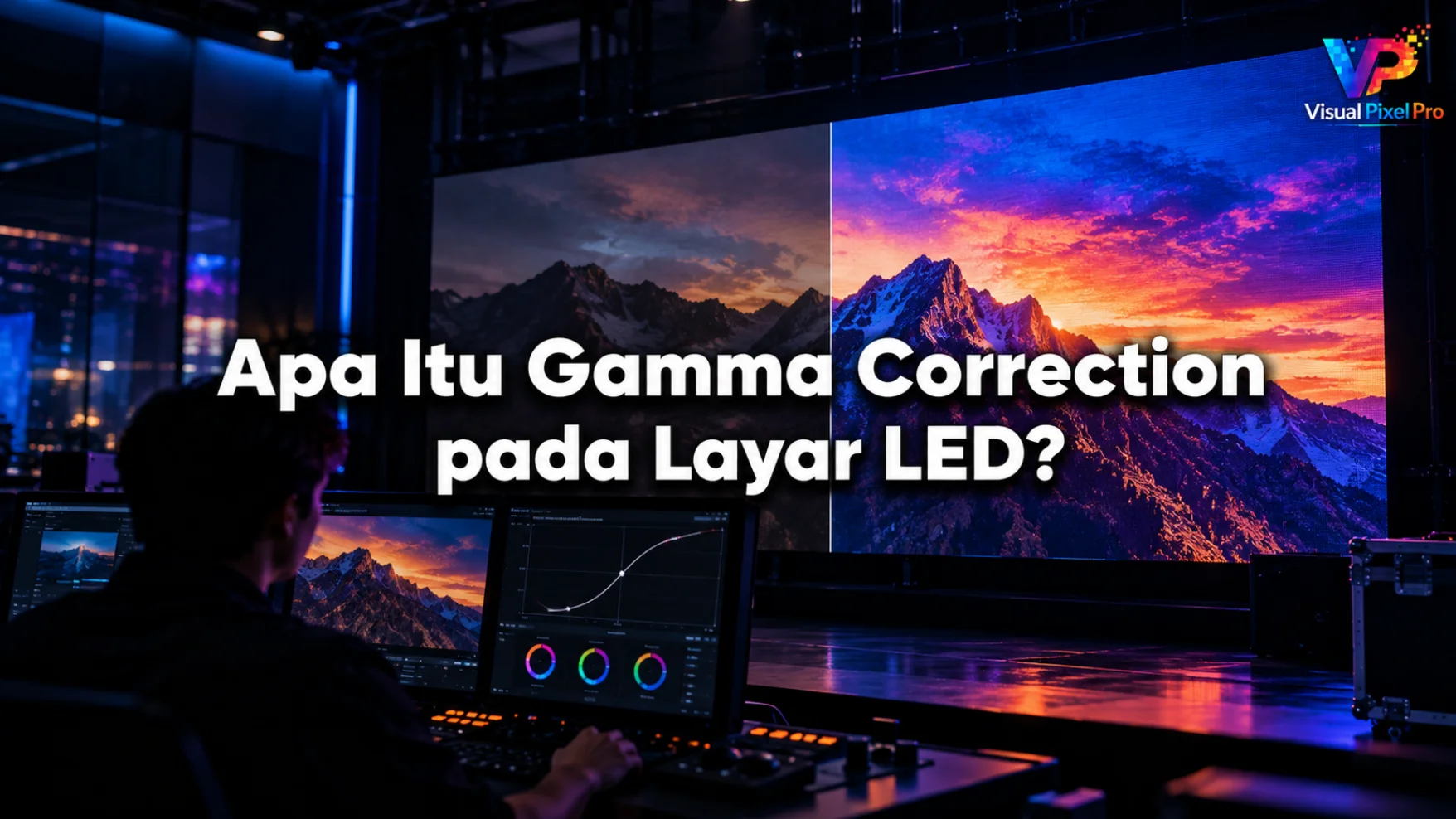 gamma correction LED