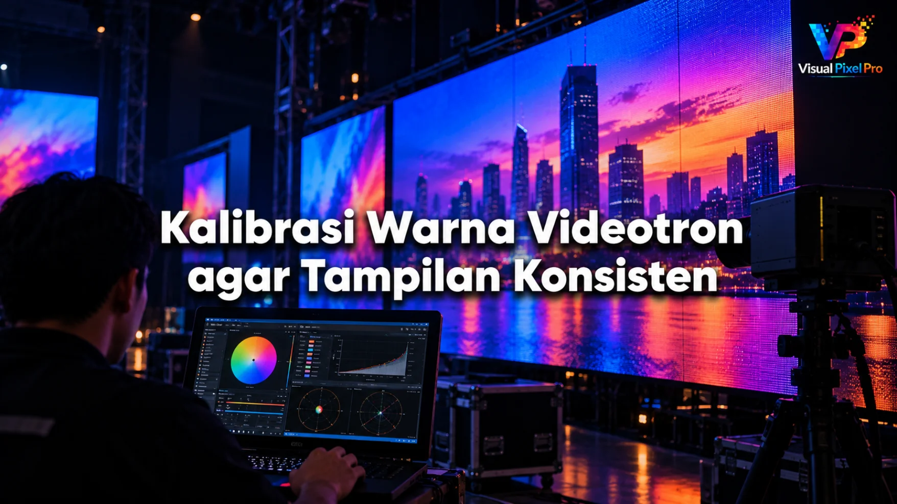 kalibrasi warna videotron